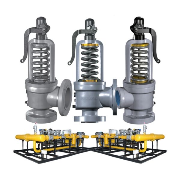 High Capacity Consolidated 1811 1511 Series API Industrial Pressure Cooker Safety Relief Valves for Power Generation Paper