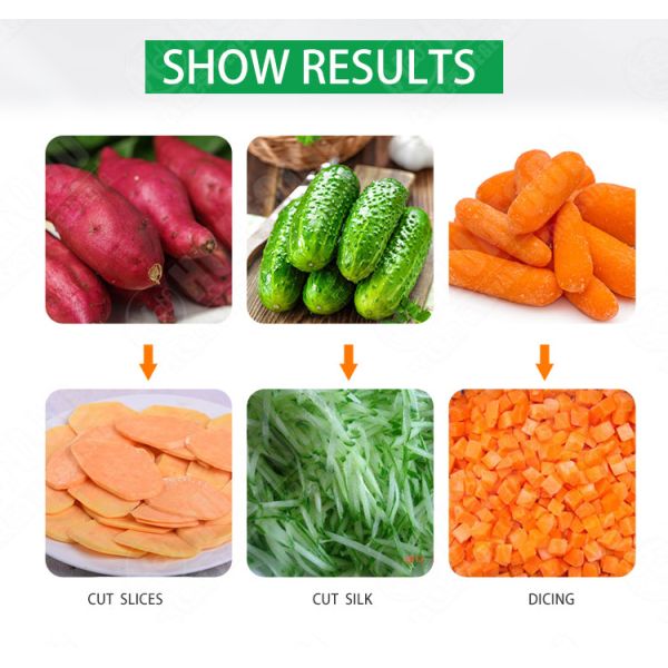 High Productivity New Design Vegetable Cutting Machine Vegetable Cutting Machine For Carrots With High Quality