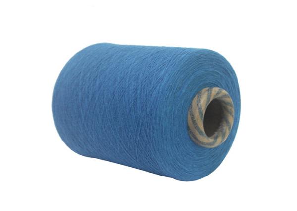Poly Blended Thick Recycled Cotton Yarn NM10 NM14 Dyed Color for Glove