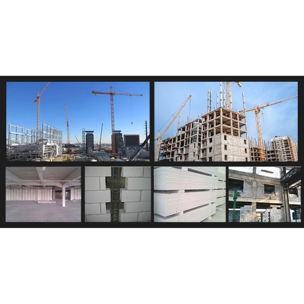 50000 Cbm/производственная линия золы AAC Sandfly кремнезема года