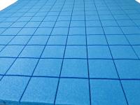 Le plateau de choc de gazon artificiel de la norme FIFA à trois couches 12 mm 15 mm sous-couche en mousse PE