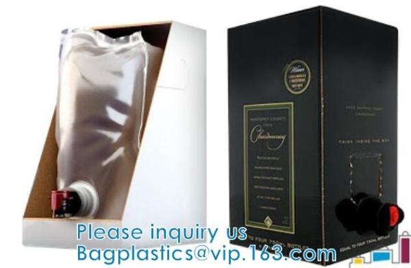 Bag-in-Box Bags, Dual Spout BIB Bags, Wine Purse, Refill Bags, Refill Bladders, Portable Coffee Bags