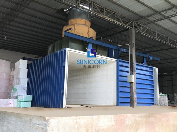 OEM Vacuum Cooling Machine 4 Pallets Electric Switch Control Prevent Circuit Problems