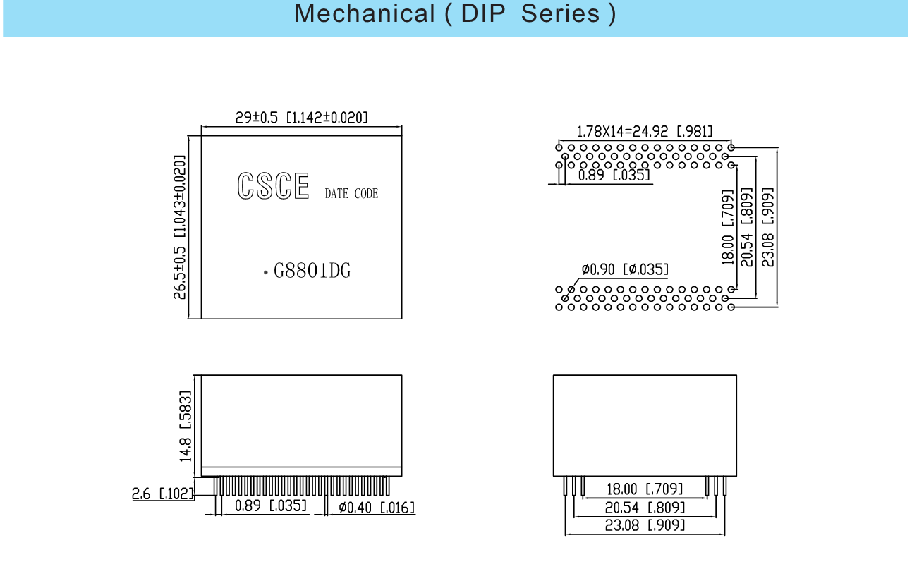 Low DCR POE Lan Transformer / 88 Pin Electronic Power Transformer 350uH OCL With 8mA Bias