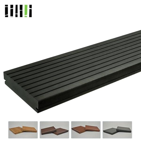 Home Decorators Solid Tongue And Groove Company Outdoor  Bamboo Floor Deck Panel Install