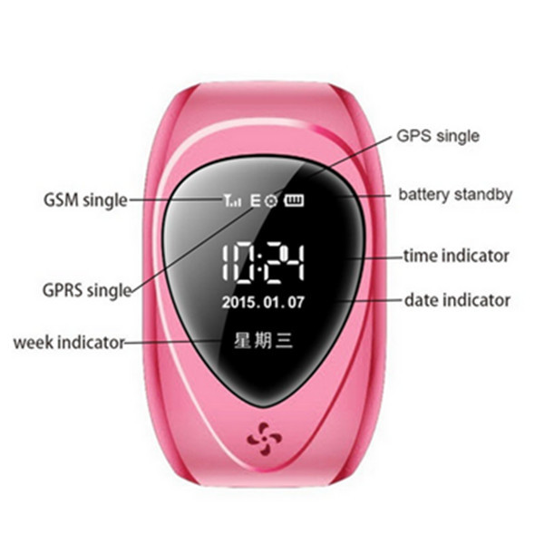 Children Remote Monitor android gps smart watch GPS tracker SOS GPS Bluetooth smart watch