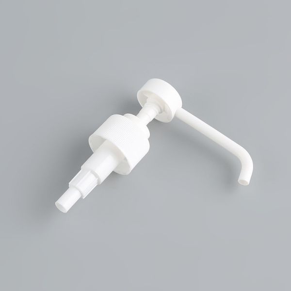 Plastic White Long Nozzle Lotion Pump 28/410 24/410 Replacement Lotion Pump Head Screw