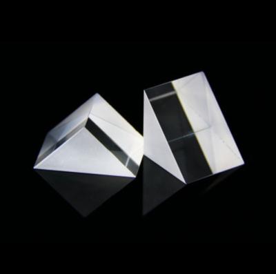 AR Coating Optical Right Angle Prism Glass Triangular Prism Custom Made