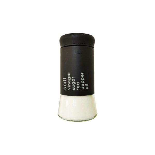 Refillable Salt And Empty Round  Spice Jars Glass Spice Containers