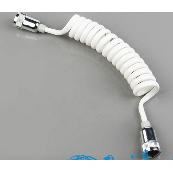 Shower Function Plastic Shattaf Bidet with Chrome Plated Holder and 1.5m Spiral Hose