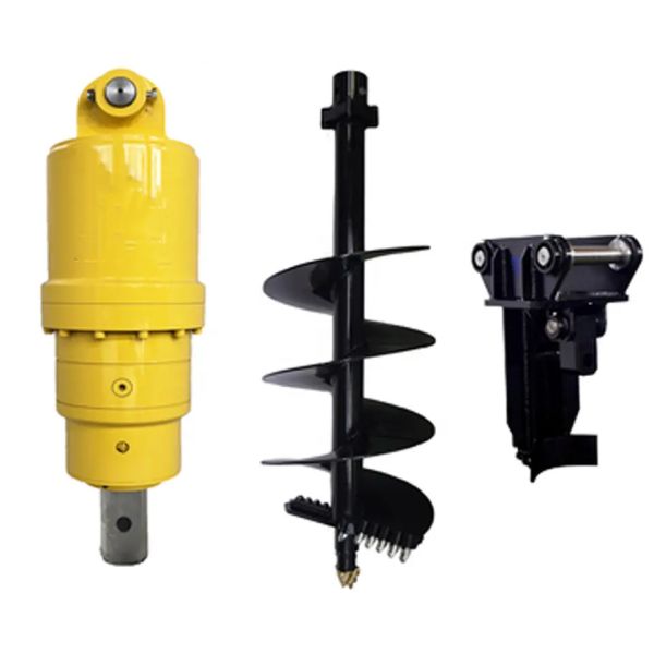 Excavator Hydraulic Earth Drill For Construction Works