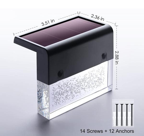 O quadrado que a etapa solar ilumina a plataforma solar exterior ilumina o branco morno para a associação dos trilhos do pátio