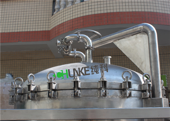 Клиент нержавеющая сталь корпуса фильтра сумки 50000 литров 304/316 баков для хранения горячей воды