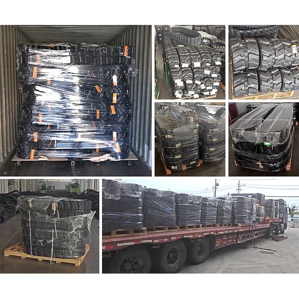 Sturdy Excavator Rubber Track Y260X96X41 for Yanmar B19 Package Gross Weight 120.000kg