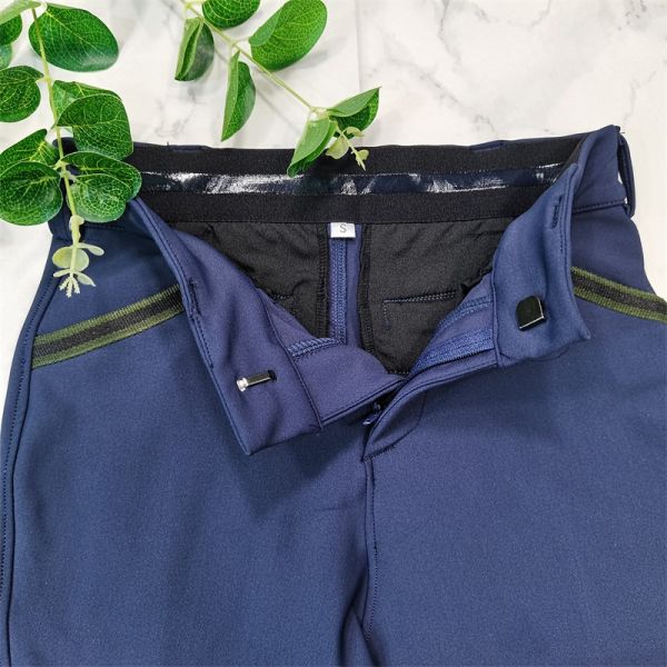 Little Boy Equestrian Pants With Pockets Kids Horse Riding Leggings Black