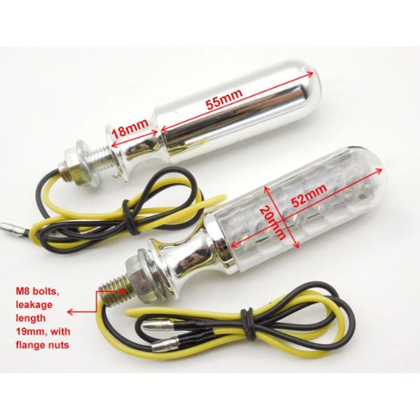 Replace/Repair LED Turn Signal Light 12V for Motorcycle and Improved Functionality