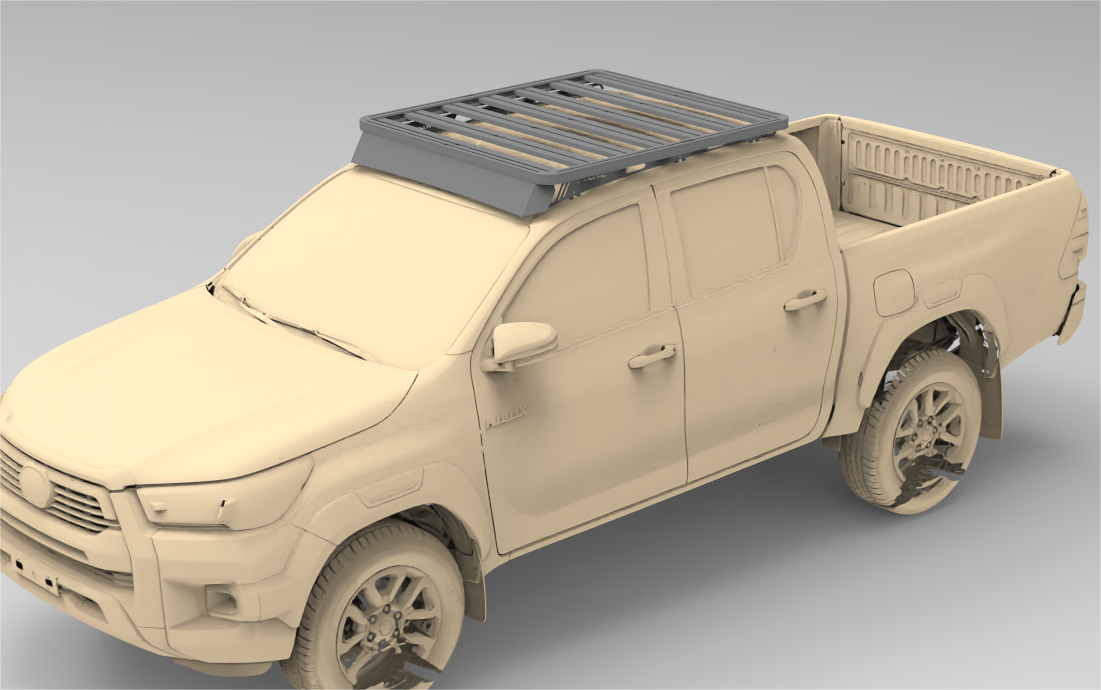 4X4 Road Runner кровельная стойка Алюминий Off Road Bed Rack