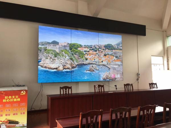 55inch 3.5mm LG Narrow Bezel LCD Video Wall Full HD Advertising LCD Video Wall Display