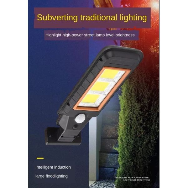Солнечный свет|На открытом воздухе водоустойчивое IP65|100/210 уличных светов СИД УДАРА|Батарея лития|Постепенный свет стены пути