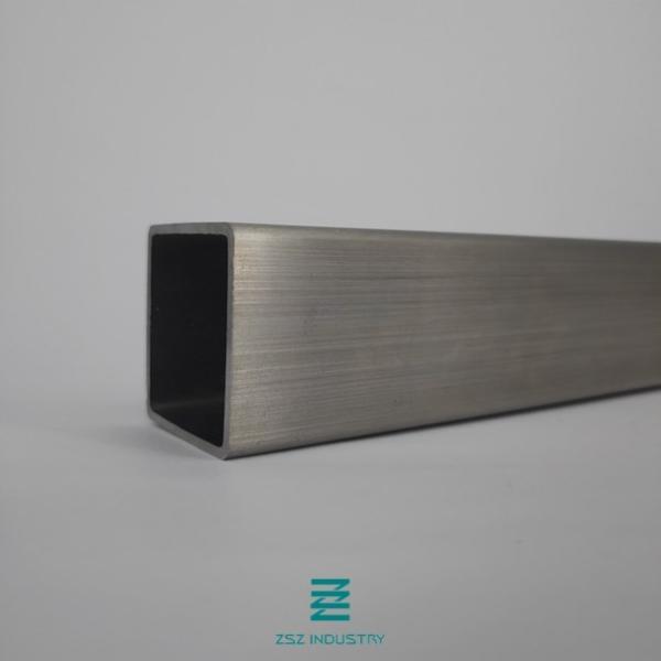 Square Shape 316 Stainless Steel Railing Tubes Rust Resistance 40x40mm X T2.0mm