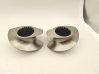 Elementos roscados Bloque roscado Bloque de crujido Granulador de plástico de doble tornillo Accesorios Bloque de malla Bloque de crujido