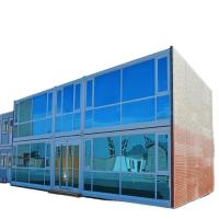 Mobile Prefabricated Detachable Container House for Office Building Strong Windproof