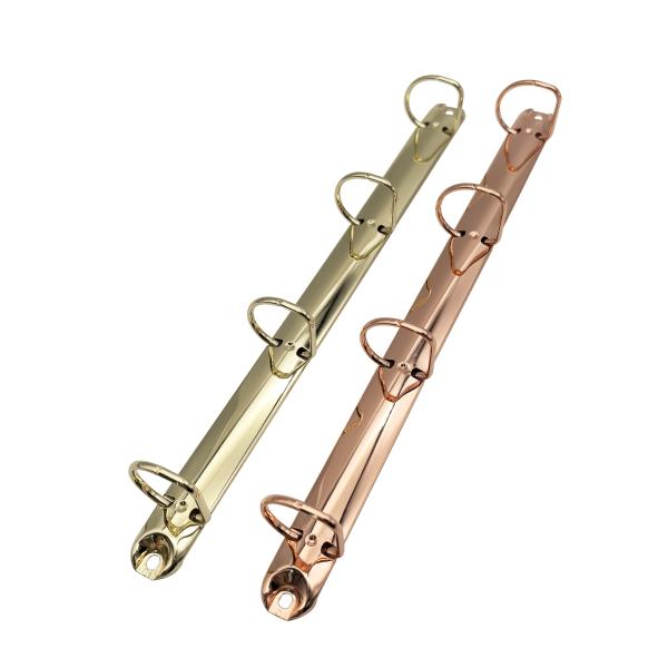 D Ring Binder Mechanisms 4 Ring File Clip Silver Stationery Accessory