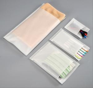 Smooth Biodegradable Glassine Bags Customized Glassine Bags For Clothing