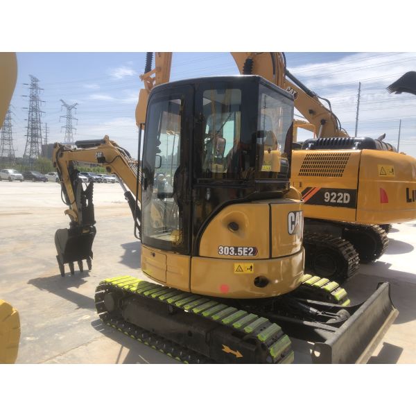3.5T Excavadora de nueva generación CAT 303.5 Excavadora original japonesa con motor de rastreo
