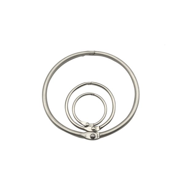 Customizable color 1.2-inch loose-leaf book binding ring, loose-leaf notebook binding ring