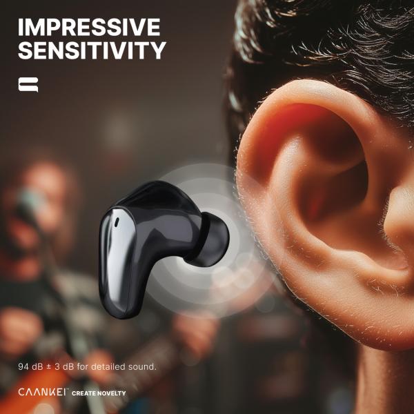 Débloquez le confort et le son avec les écouteurs sans fil FF ANC True 20 - 20000Hz