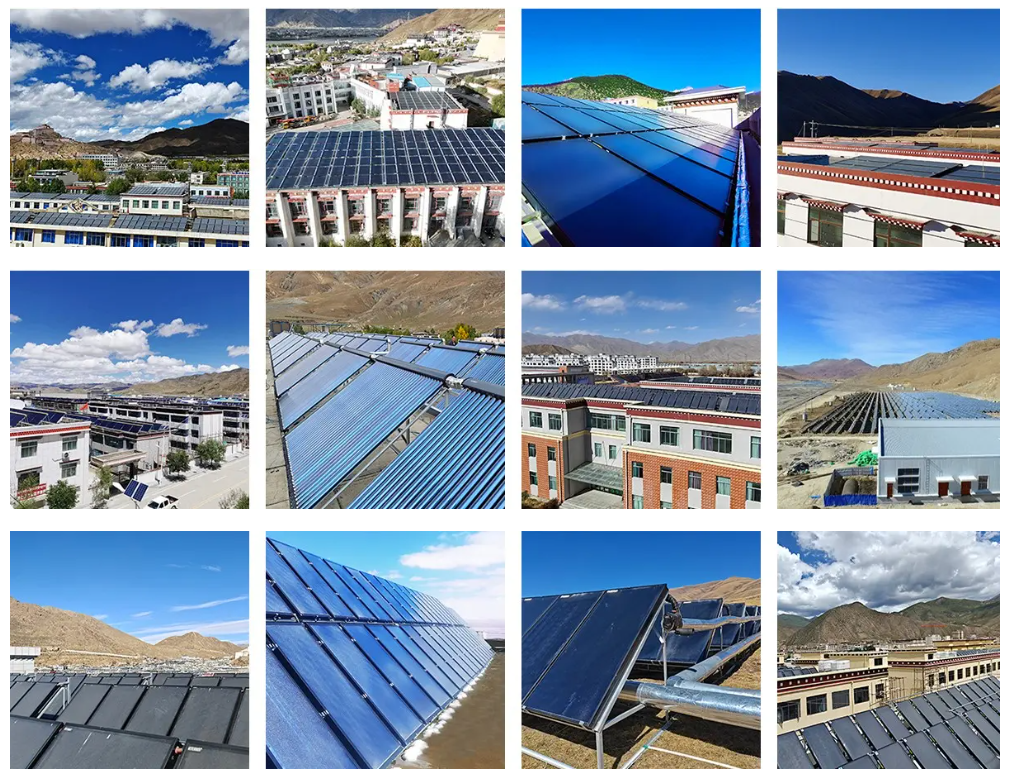 Flat Plate Solar Thermal Collectors For Commercial Hot Water