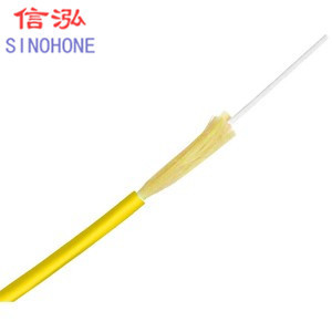 Wire Single Mode Armored Fiber Cable , Loose Tube Fiber Optic Cable Outlet 1F 2F