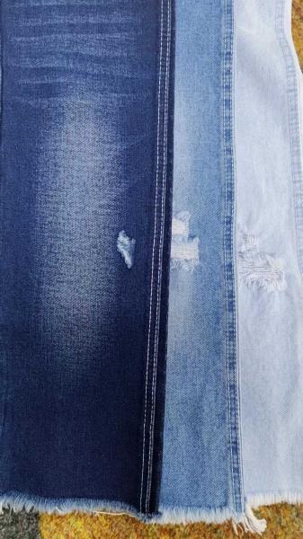 Tissu denim extensible Coton Polyester Viscose Denim fabric 10*7 JSD3074