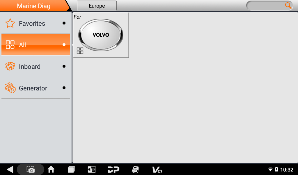 2025 OBDSTAR ISCAN PRO SERIES for VOLVO Marine Diagnostic Scanner
