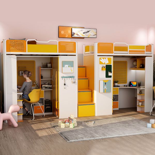 Мебель для гостиниц Металлическая одноместная студенческая двухместная студенческая железная спальня с шкафом и столом