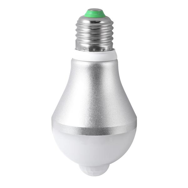 Powered PIR Sensor Light Bulb Automatically Turn On E27 PIR Bulb