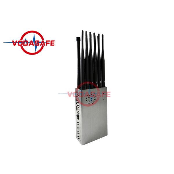 5 - 30m Cover Radius Mobile Phone Signal Jammer , Compact Size Portable Phone Jammer