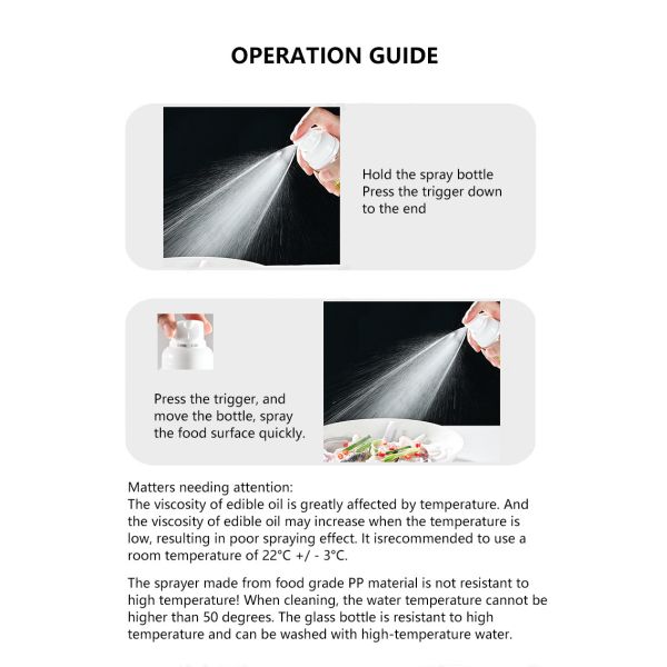 Refillable господин Бутылка Для Cooking бутылки 200ml спрейера масла качества еды стеклянный