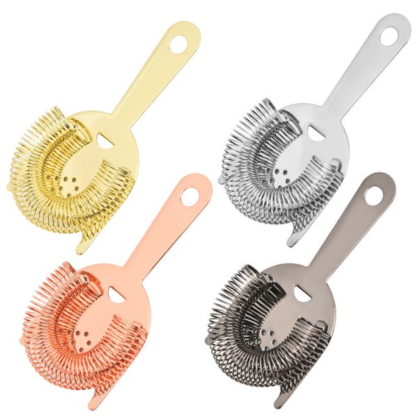 304 Stainless Steel Bar Cocktail Strainers Multifunctional Bartender Tools