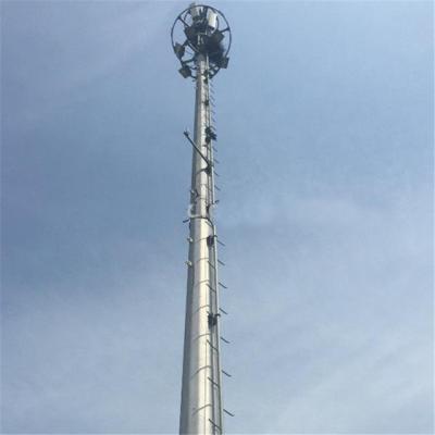 torre de comunicação móvel de 100M Polygonal Q345B