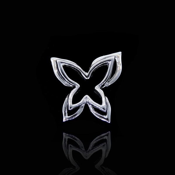 Life Tree Nature Style Plain Silver Pendant For Engagement / Wedding