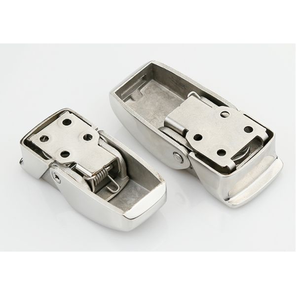 Abrasion Resistant Toggle Hook , Stainless Steel Electronic Cabinet Hasp Lock