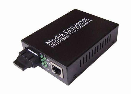 Single Mode LC 20KM Fiber Optic Gigabit Ethernet Media Converter 10 /100 /1000M UTP