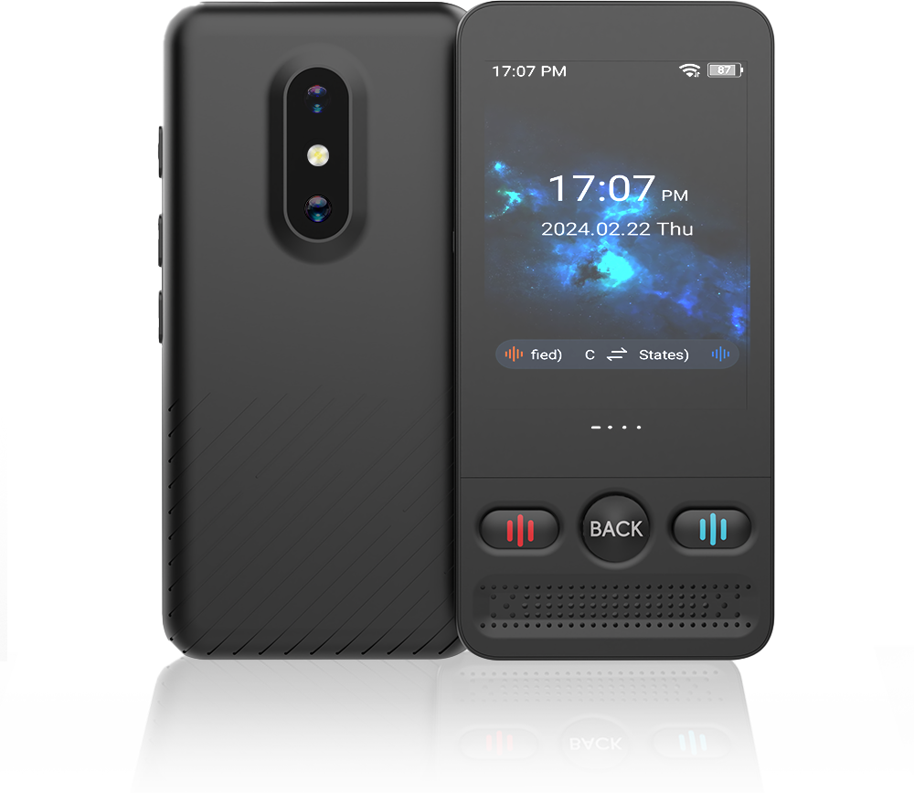160 Languages DeepSeek AI Mini Translator Device Vietnamese Laotian Russian English Spanish