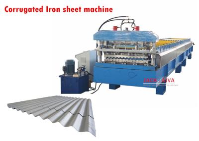 Corrugated Iron sheet machine, Steel Structure Ribbed Panel Machine For Corrugated Iron Sheet