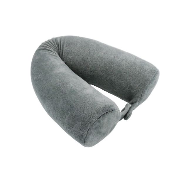 Flexible Travel Neck Roll Pillow with Memory Foam Filling and Customized Color Option