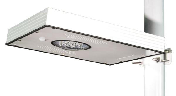 all in one  solar street light 12W solar LED street lamp integrated lithium battery , human sensor solar energy street
