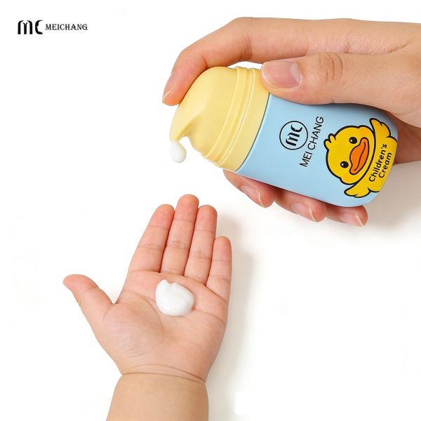 50ml & 100ml Baby Skin Oval Airless Bottle BPA-Free, Leak-Proof PP Packaging for Infant Skincare（MC-244）