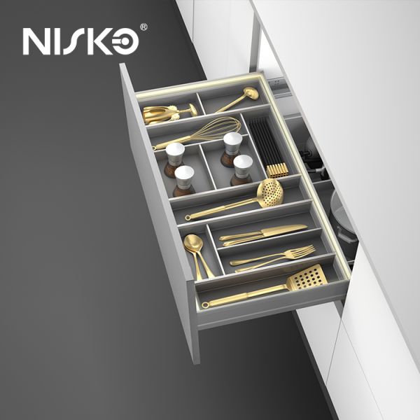 Bandeja extraíble para cubiertos, utensilios, botellas, organizador, especiero, estante de almacenamiento